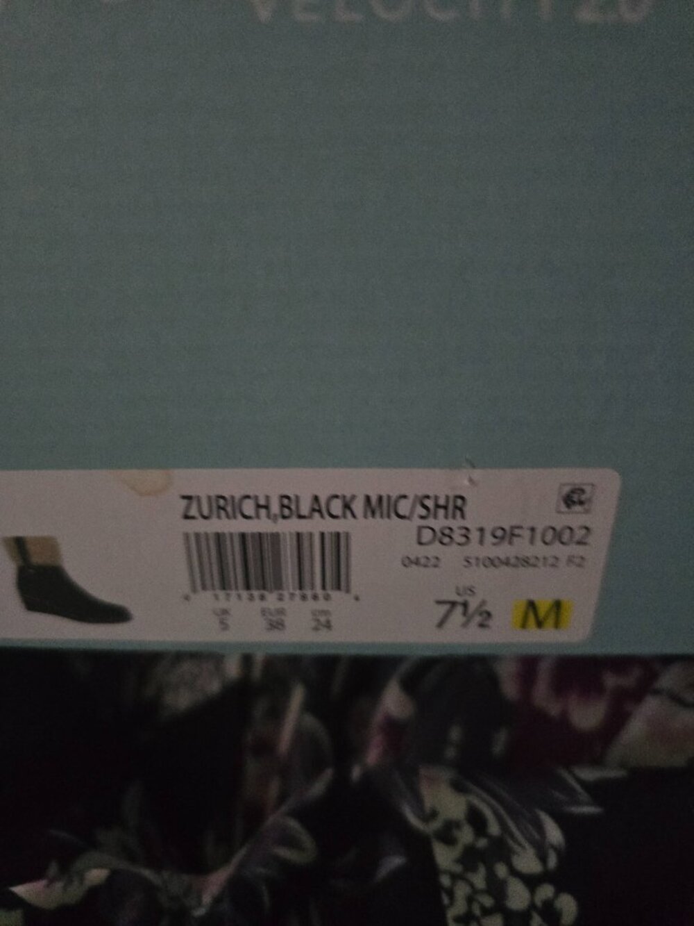 Lifestyle Velocity 2.0 black 7.5M US